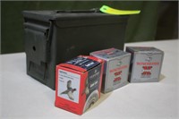 (70)RDS Assorted 20ga Ammo & Steel Ammo Can