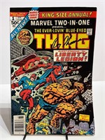Marvel Two In One #1 Marvel Comics 1975 Signed