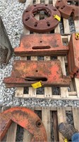Case 70 series fromt T weights