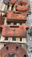 Case 70 series fromt T weights