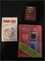 Atari Donkey Kong game - Canadian Edition