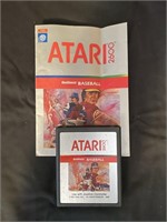 Atari Baseball Game and Manual
