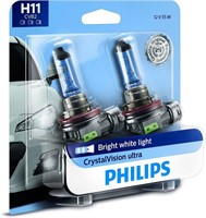 NEW $84 (2 PK H11)  Upgrade Headlight Bulb