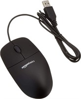NEW Wired Black Computer Mouse