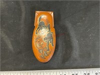 Vintage tin Halloween clicker, doesn’t click