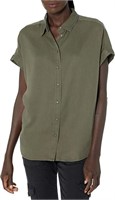 NEW $33 (XL) Oversized Fit  Short Sleeve Shirt