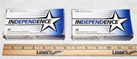 100 ROUNDS INDEPENDENCE 40 S&W 165GR FMJ