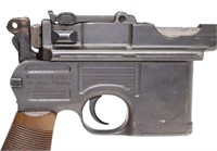 GERMAN BROOMHANDLE M1916 MAUSER PISTOL
