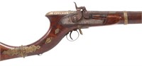 ANTIQUE PERCUSSION CAMEL GUN, NORTH AFRICA, 19TH C