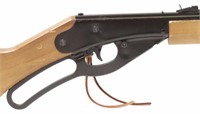 RED RYDER MODEL 1938 B LEVER BB CARBINE, OPERATES