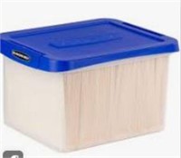 Bankers Box Heavy Duty Plastic File Storage Box