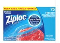 Ziploc Medium Food Storage Freezer Bags, Grip 'n