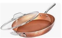 Gotham Steel Hammered Non Stick Frying Pan With