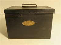 Antique Victorian Deed Box