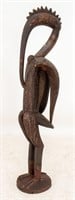 African Senufo Wood Bird Sculpture, 20th C.