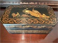 DECORATIVE BIRD TRINKET/STORAGE BOX