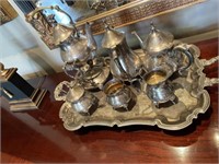 SILVERPLATE TEA/COFFEE  SERVING SET