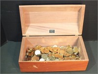 TREASURE CHEST OF PRESIDENTIAL NOVELTY COINS