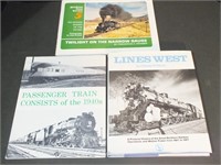 TRAIN HISTORY BOOKS WITH PHOTOGRAPHS
