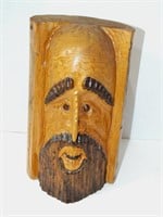HANDCRAFTED FOLK ART WOOD CARVING