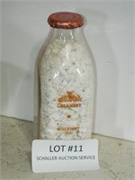 Millstadt Creamery milk bottle