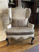 CENTURY HICKORY NC WINGBACK CHAIR