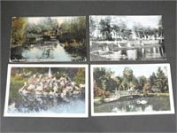 4 EARLY HENES PARK POSTCARDS