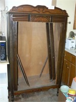 Antique wardrobe (doors need reassembly)