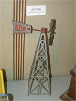 Aero metal train layout windmill (17" tall)