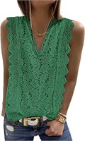 NEW (XL) Women's Tank Tops Casual Lace
