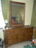 Young Republic dresser with mirror