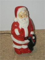 14" blow mold lighted Santa
