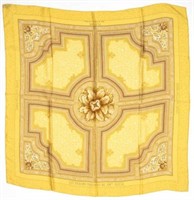 LOUIS VUITTON SILK SCARF, 'DECORS PARISIENS'