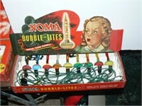Vintage Noma bubble lights in original box