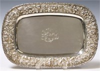 AMERICAN S. KIRK & SON STERLING REPOUSSE TRAY