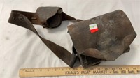 Antique U.S. Musket Belt / Bag & Cat Box