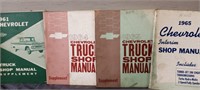 (4) Vintage 1960's Chevrolet Shop Manuals, 
As