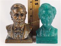 Small, Abraham Lincoln bronze statue, small