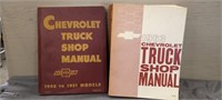 (2) Vintage Chevrolet Shop Manuals, 
As Shown In
