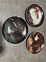 Eagle collector plates
