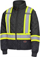 NEW (M) High Visibility Insulated Freezer Jacket