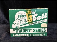 1987 Topps Baseball Traded Series