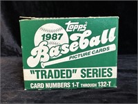 1987 Topps Baseball Traded Series