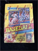 1991 Donruss Baseball Puzzle & Cards
