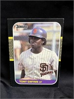 Tony Gwynn Padres Donruss 87 Card
