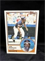 1983 Topps Joe Morgan Giants Card