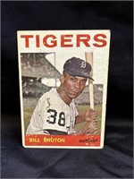 1964 Topps Billy Bruton Tigers Card
