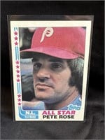 1982 Topps Pete Rose All Star Card