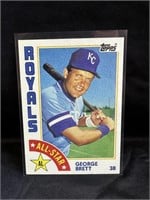 1984 Topps George Brett Royals All Star Card