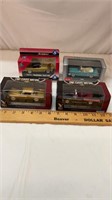 Lot of Four Die-Cast 1/43 Scale Cars